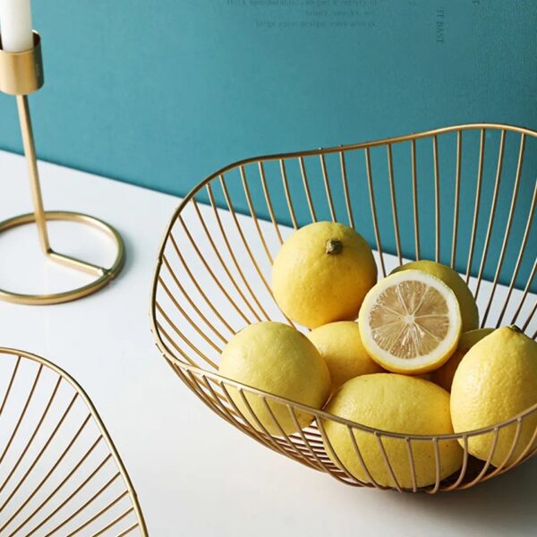 Wrought Iron Creative Fruit Basket