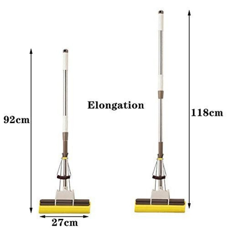 Super Absorbent PVA Double Roller Sponge Mop