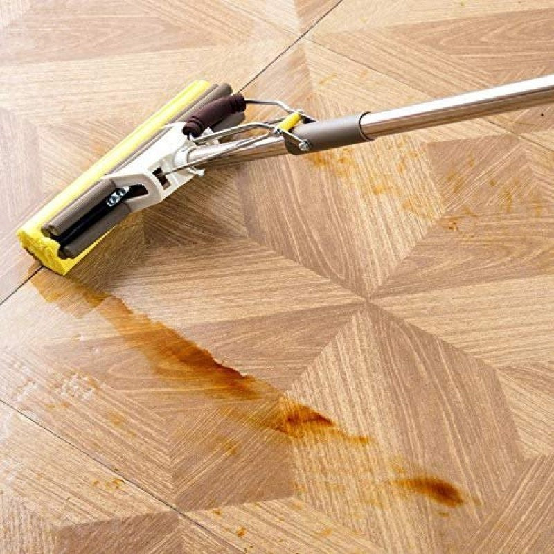 Super Absorbent PVA Double Roller Sponge Mop