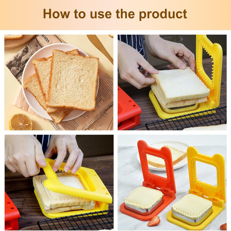 Creative Breakfast Sandwich Cutter