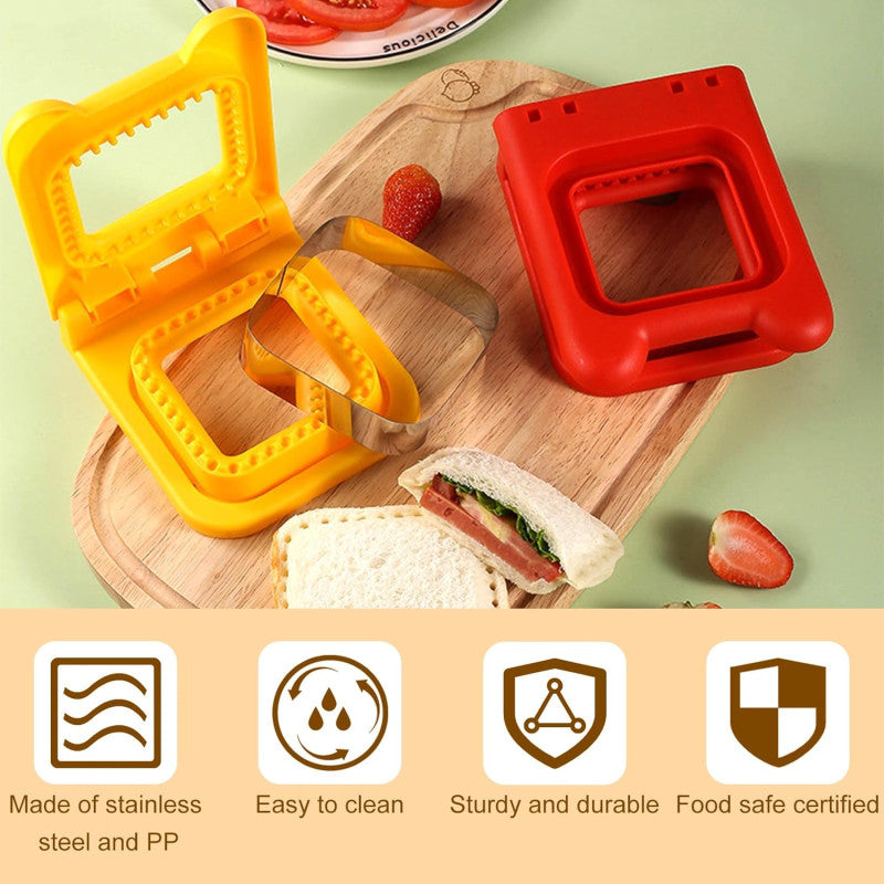Creative Breakfast Sandwich Cutter