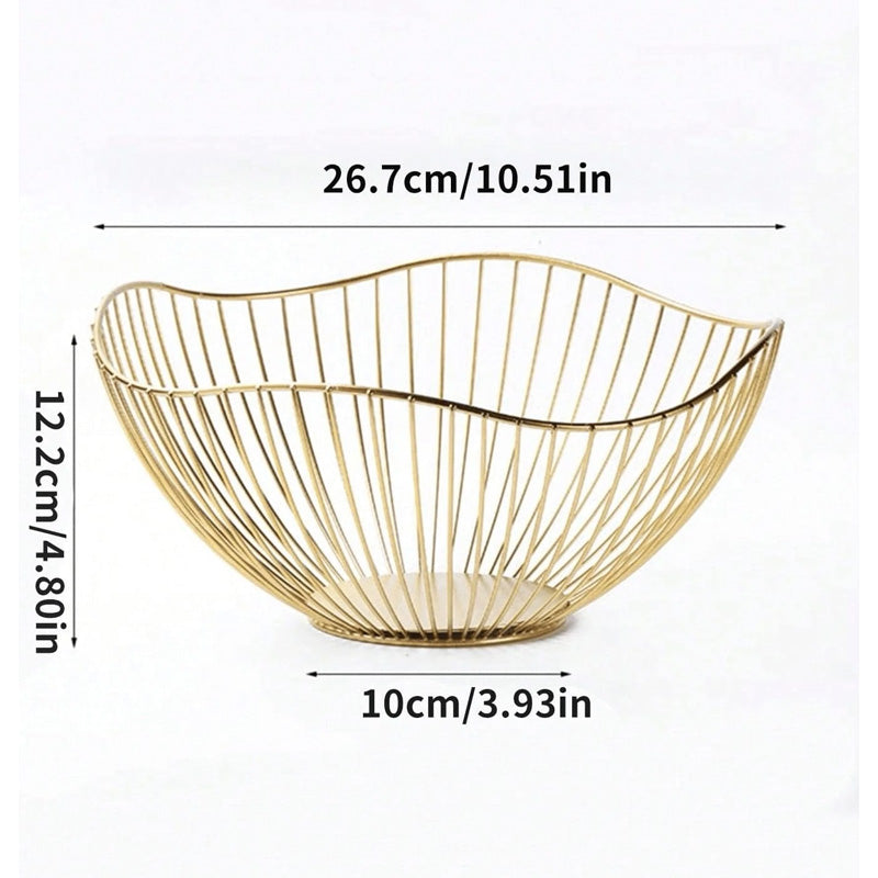 Wrought Iron Creative Fruit Basket