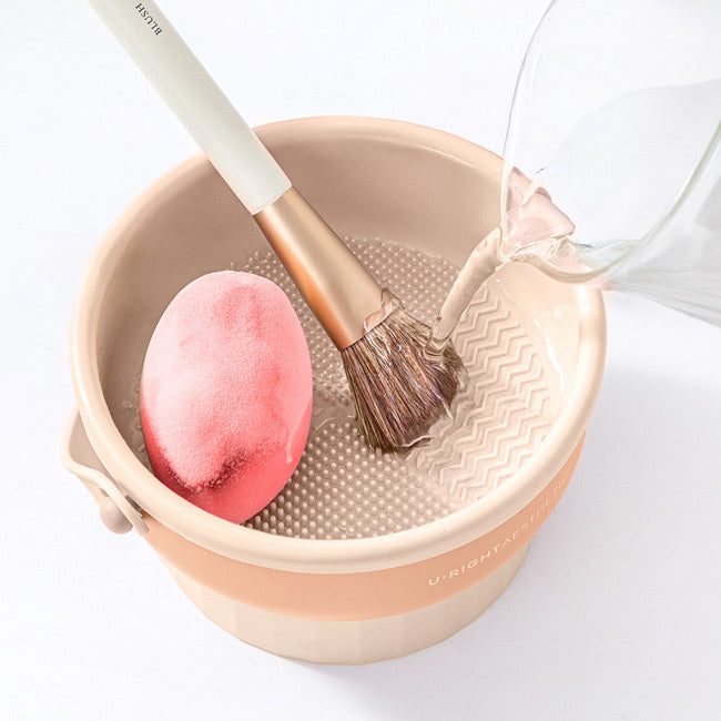 3 in 1 Silicone Makeup Brush Cleaner