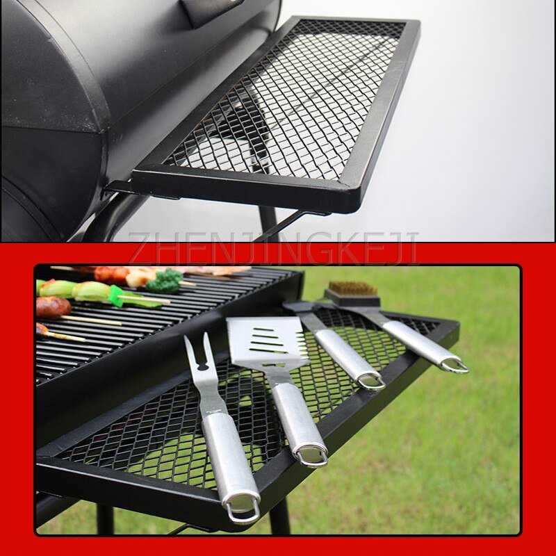 American Smoked Oven Charcoal Outdoor Barbecue Grill