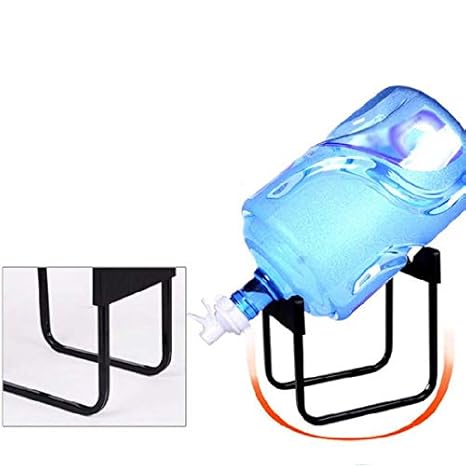 2 Pcs Set Water Bottle Stand + Tap (Without Bottle)
