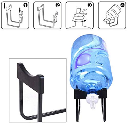 2 Pcs Set Water Bottle Stand + Tap (Without Bottle)