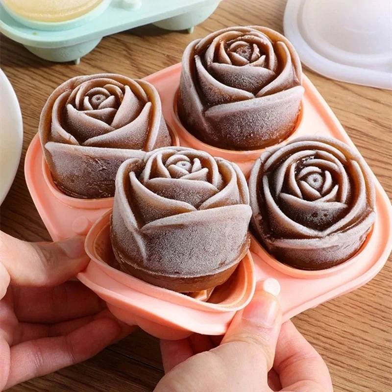 Rose Style Ice Cube Tray