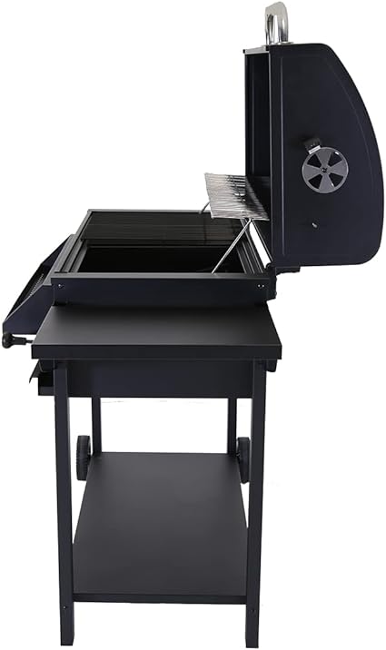 American Charcoal BBQ Grill With Thermometer
