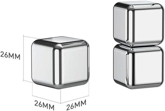 Stainless Steel Ice Cubes