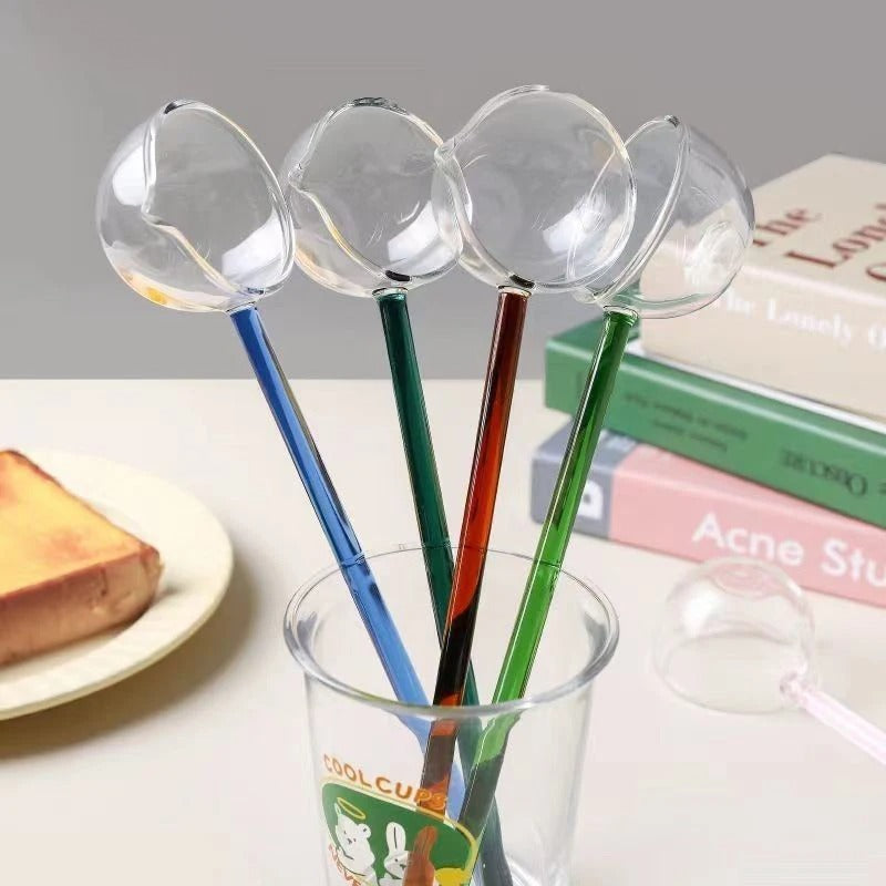 High Borosilicate Glass Elegant Spoon