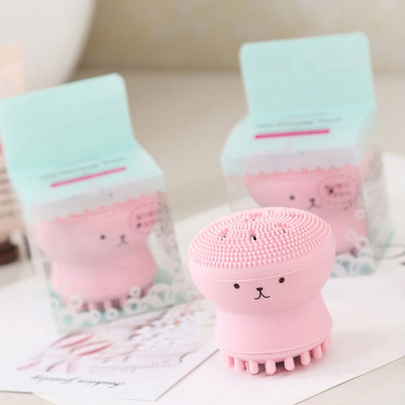 Jelly Fish Shape Facial Scrubber