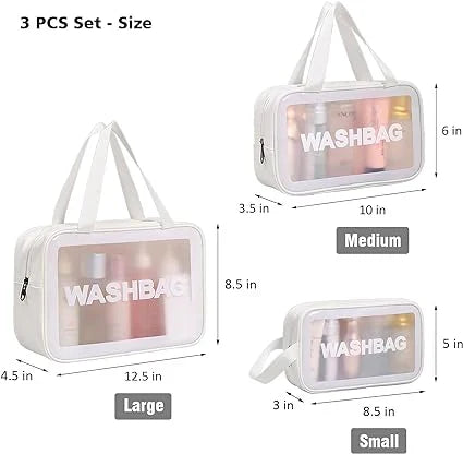 3 Pcs Toiletries Organizer