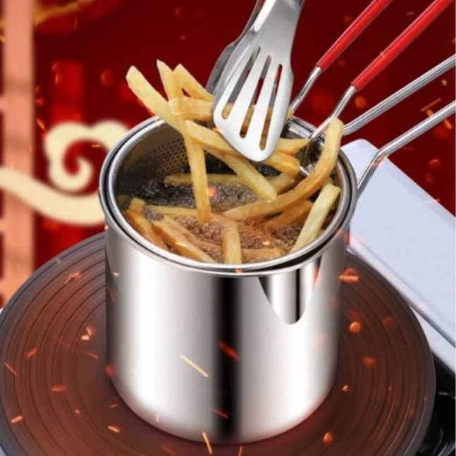 Stainless Steel Fry Pot