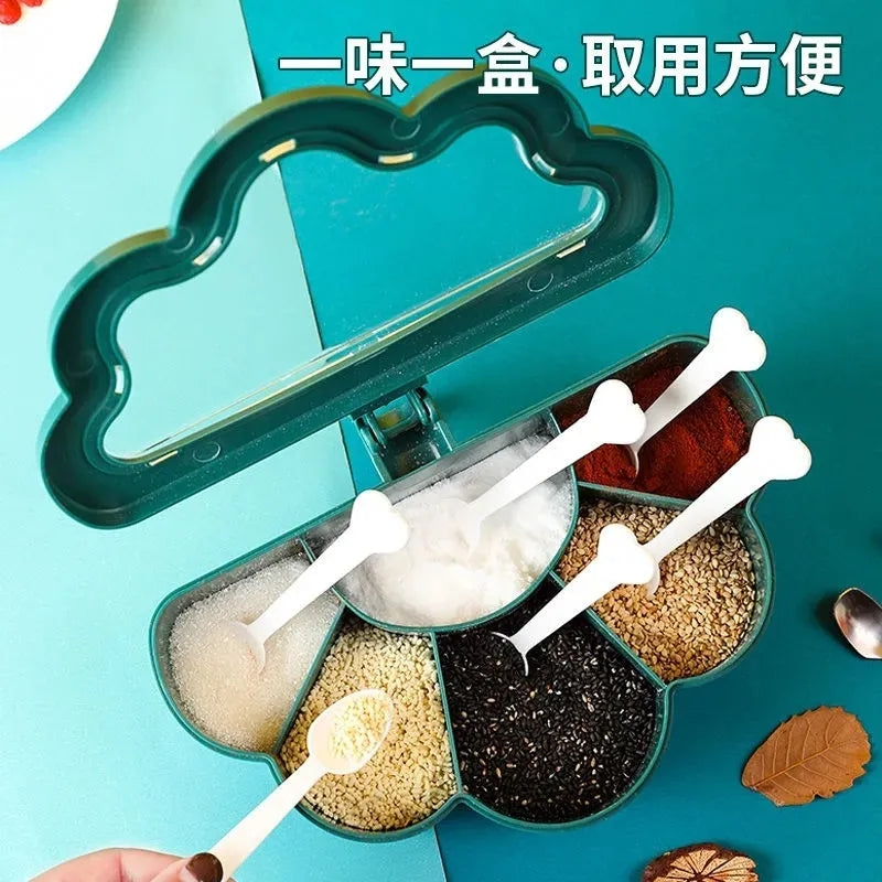 Seasoning Spice Box With Lid