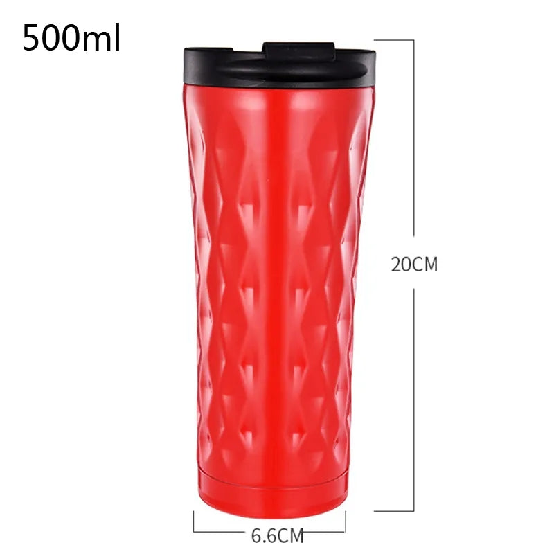 Stainless Steel Coffee Mug 500ml