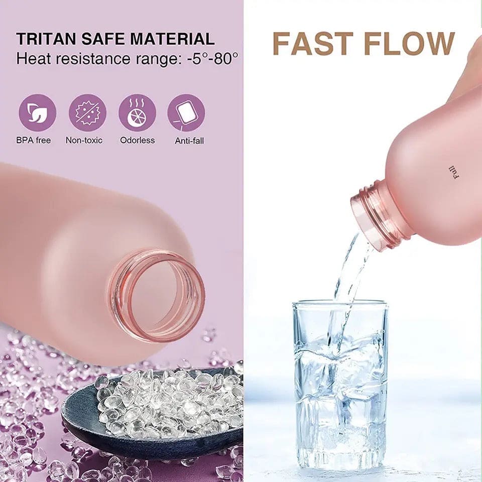 Motivational Time Maker 1L Water Bottle (Random Colors)