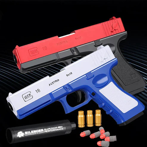 Shell Ejection Soft Bullet Glock Blaster