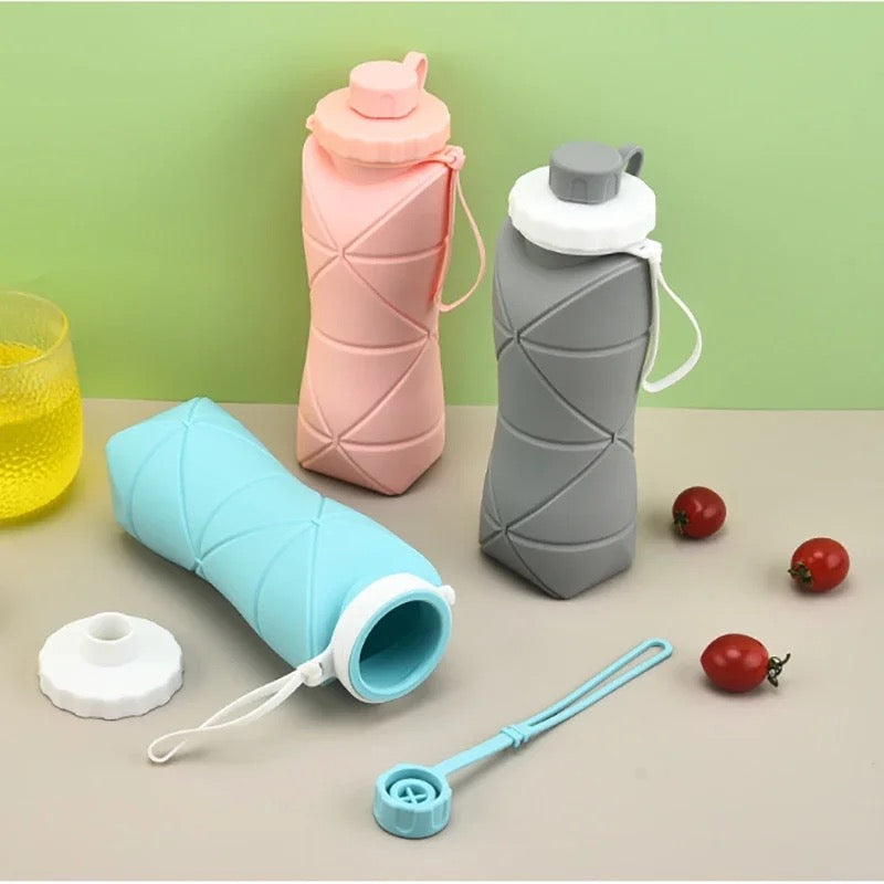 Silicone foldable bottlee 600ml