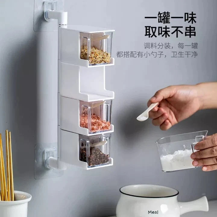 Rotating Spice Storage Set