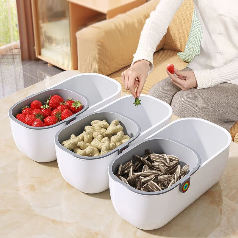 Double-Layer Snacking Bowl