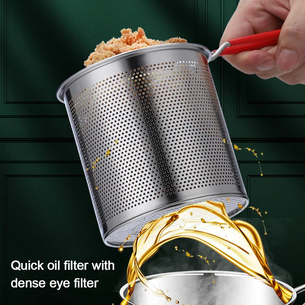 Stainless Steel Fry Pot