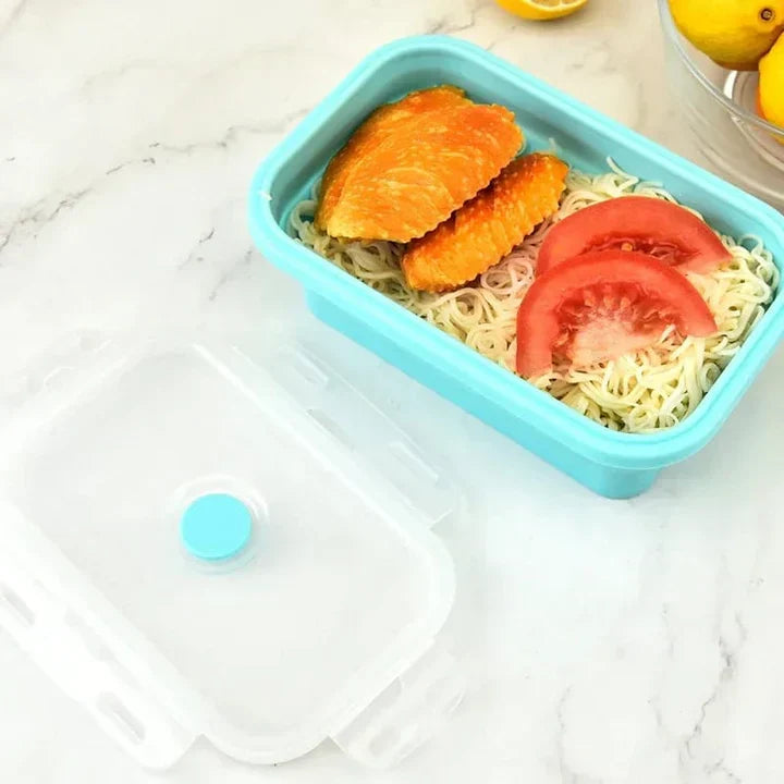 4Pcs Silicone Lunch Box