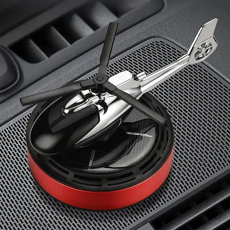 Helicopter Car Perfume With Solar