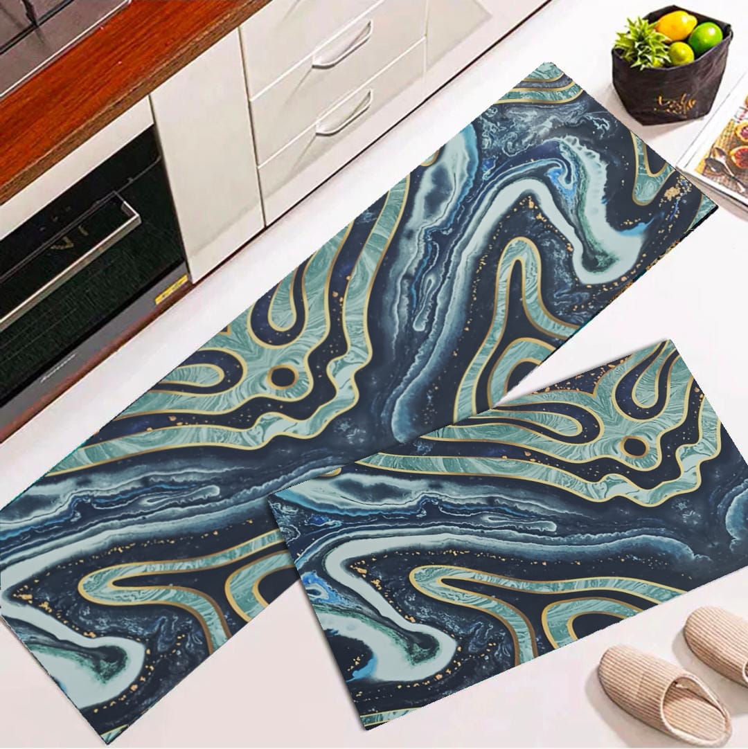 2 Pcs Floor Mat Pair-55