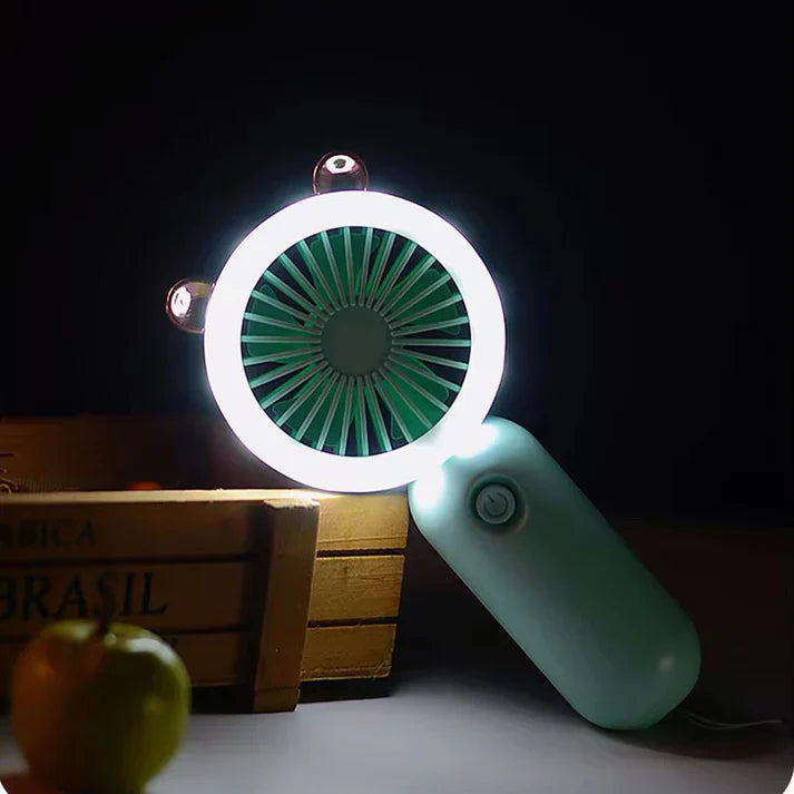 Portable Handheld Mini Light Fan