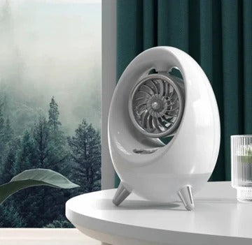 Mini Portable Humidification Fan (Oval)