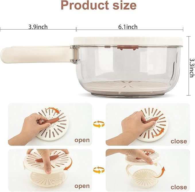 Fruit Drain Basket Strainer