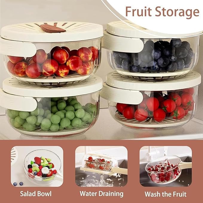 Fruit Drain Basket Strainer