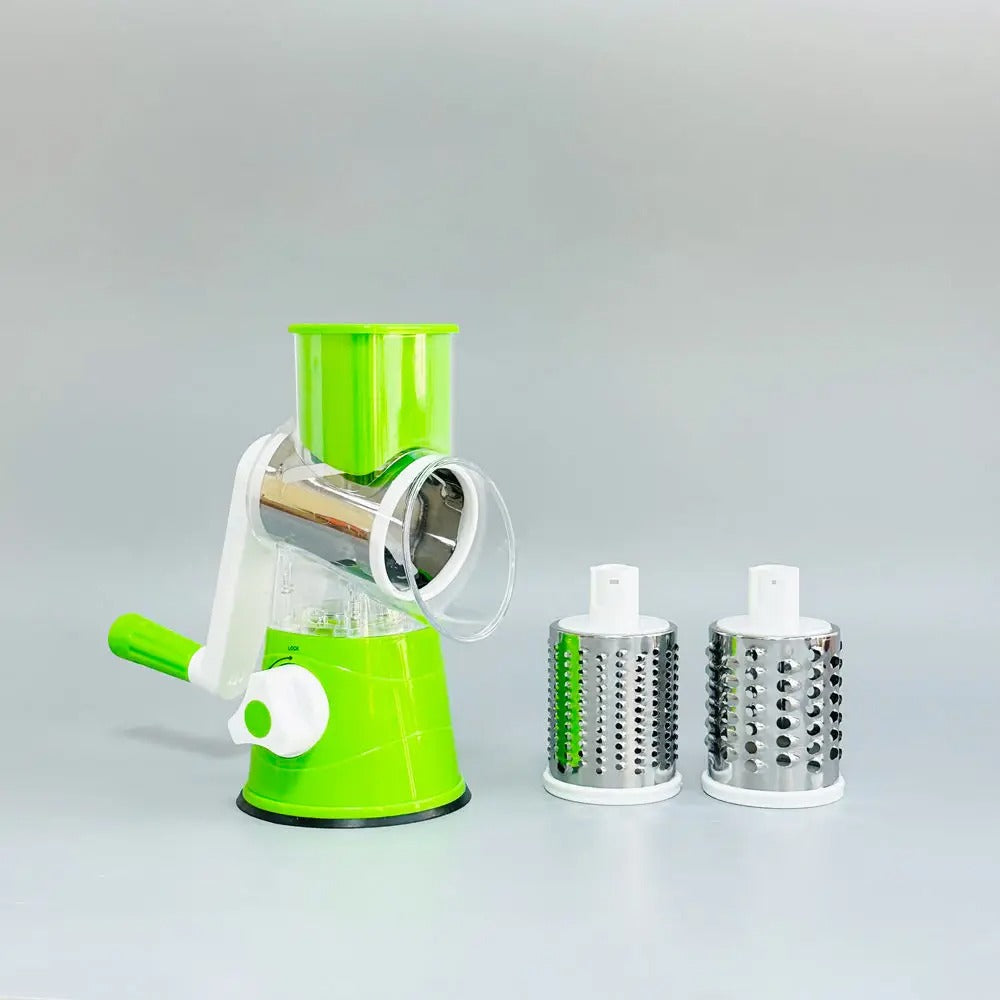 Tabletop Drum Grater 3 in 1