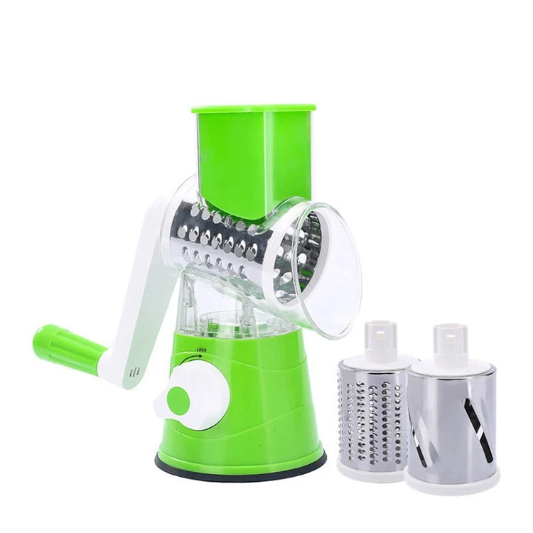 Tabletop Drum Grater 3 in 1
