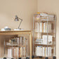 Multifunctional Acrylic Storage Trolley With Wheels