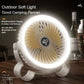 Rechargeable Fan With Light