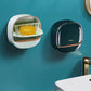 Wall Mounted Soap Box With Flip Cover