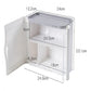 Wall-Mounted Toilet Paper Shelf Tissue Box
