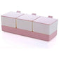 3 Grid Spices Storage Box With Spoon