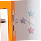 4 Pcs Silicone Stars Door Stopper