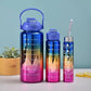 Set of 3 Metallic Color Water Bottle