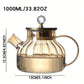 Borosilicate Glass Cooking Tea Pot