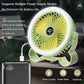 Rechargeable Fan With Light