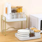 2 Tier Luxury Drain Storage Rack