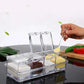 Acrylic high quality 4 grid spices rack