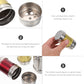 Stainless Steel Namak Dani (Silver)