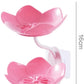 Self Adhesive Double Layer Flower Soap Tray