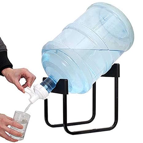 2 Pcs Set Water Bottle Stand + Tap (Without Bottle)