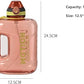 Straw Water Bottle