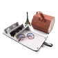 Premium Leather Foldable Sun Glasses Organizer